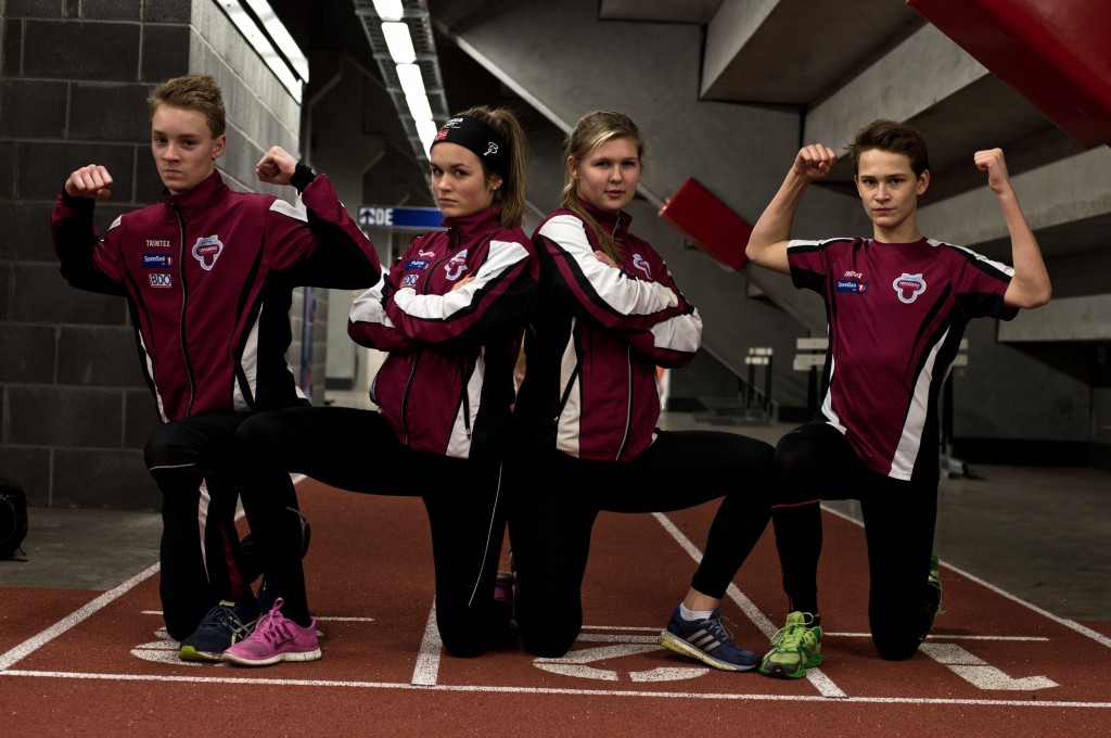 Martin Bülow-Kristiansen,  Linnea Greiff,  Synneva Sørensen og  Sigurd Fluge Petterson sendes til Sandes til uoffisielt NM i mangekamp. 